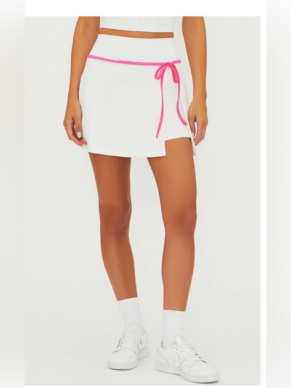 Beach Riot Sport NEW Size XL Winne Skort Color Strawberry Cream $98 MSRP